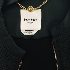 A Bebe Vegan leather Jacket